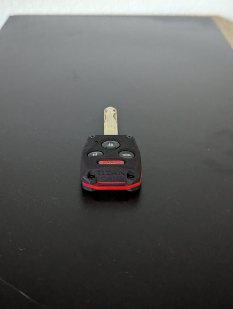 TITAN Fob for Honda 4 Button - Titanium Reinforced Key Upgrade Kit