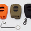 RS3000 Remote shells in Orange, Brown and black