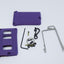 3-Button Titanium Banded Key Fob Kit in Color Purple (Parts)